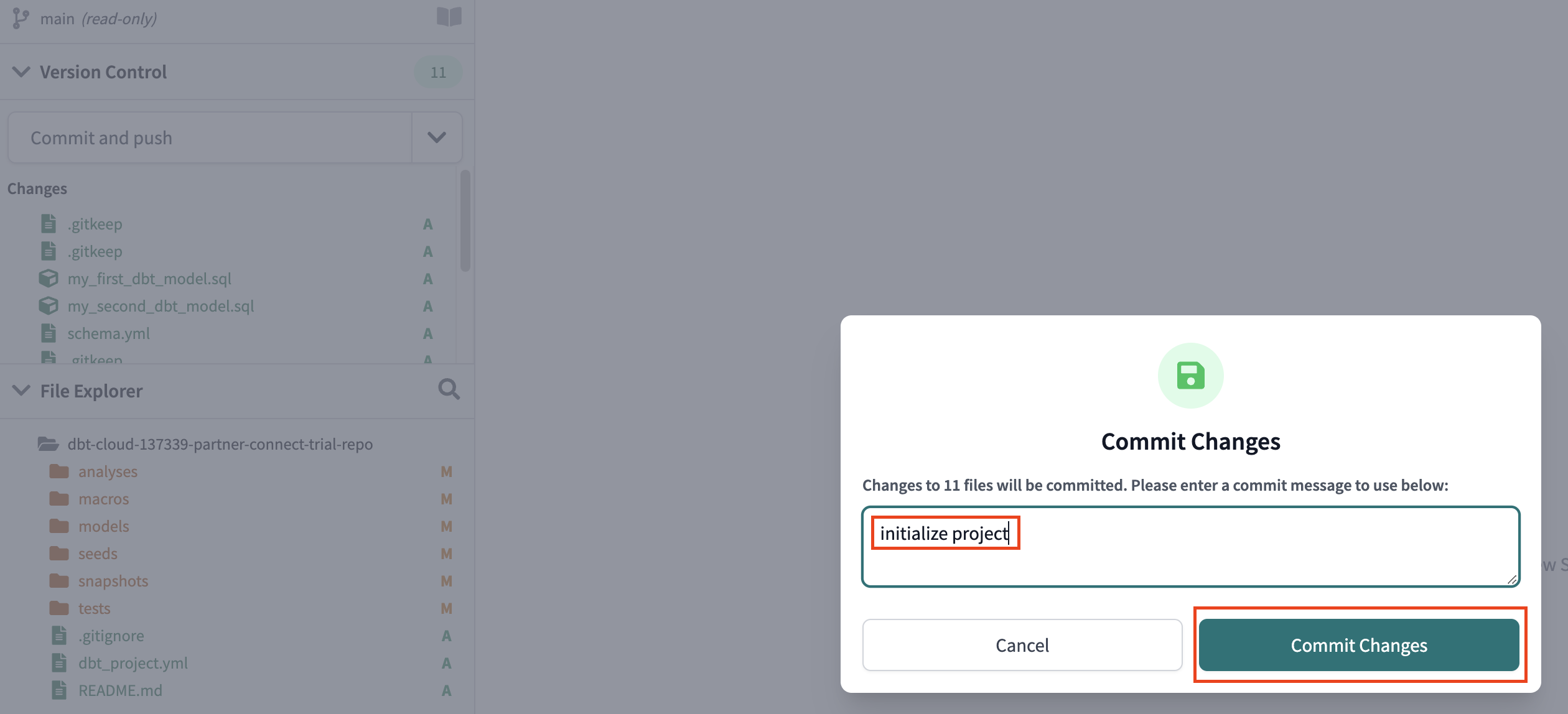 Initialize project Initialize project